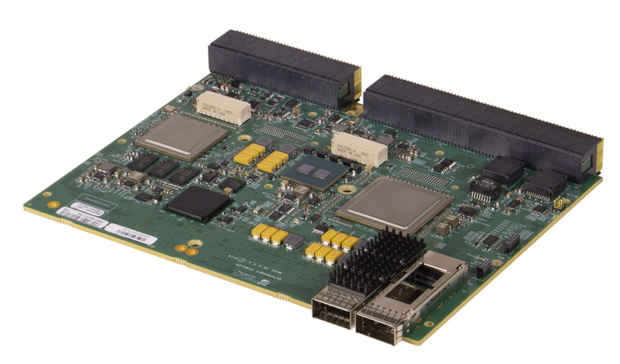 Figure 3 | The composable data center (cloud) is comprised of powerful scalable CPUs, GPGPU coprocessors (both now with AI hardware acceleration), fast storage, wideband fabrics (PCIe), and I/O. Mercury aims to mirror this architecture for embedding into applications with our OpenVPX high performance embedded edge computing (HPEEC) solution like the SFM6126.