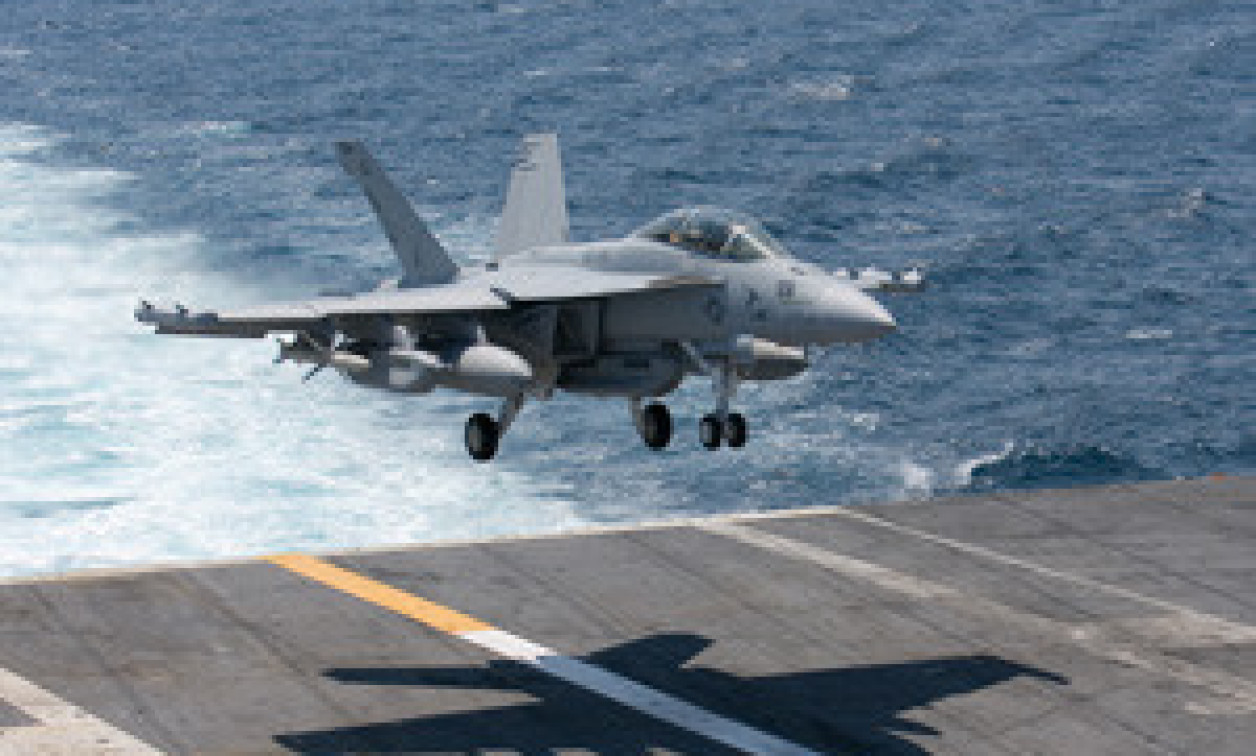 First EA18G Growler electronic attack fighter delivered to Navy under multiyear contract