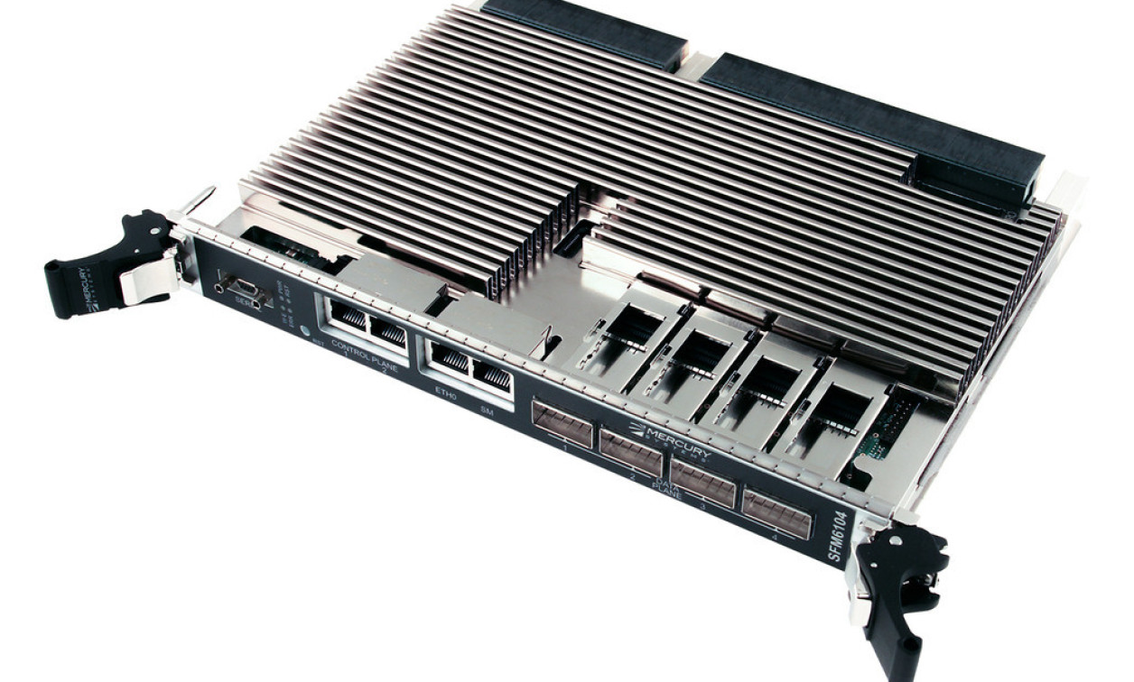 OpenVPX 40gigabit switch fabric module Military Embedded Systems