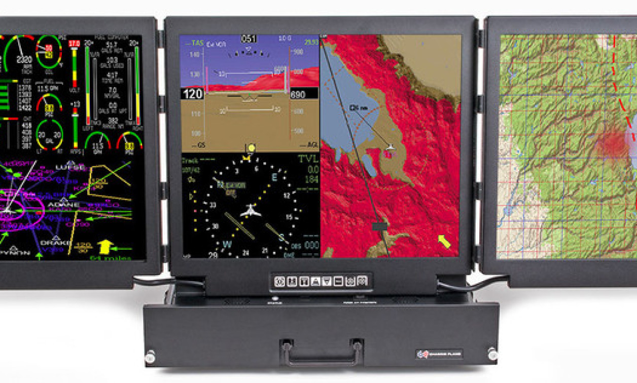 Rugged military display features three LCD panels Military Embedded