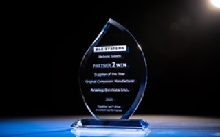 ADI honored with Supplier of the Year award from BAE Systems