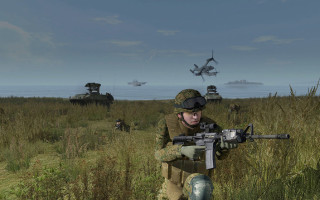 Multiplayer virtual training platform for military applications
