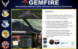Contract awarded to Charles River Analytics by U.S. Air Force propels next-generation virtual training into action
