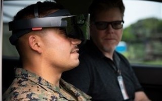 AR technology to increase warfighter RF safety