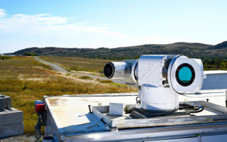 ATHENA laser weapon system defends UAS threat