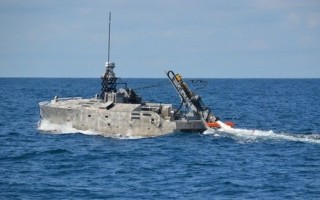 Mine-hunting sonar initial tests aboard unmanned vessel completed by Northrop Grumman
