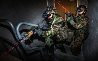 VarioRay LLM laser light modules supplied to Swiss Army