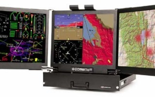 Three rugged displays in one chassis for extreme environments