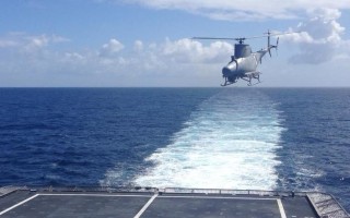 U.S. Navy deploys MQ-8B Fire Scout with new radar to assist in flight operations