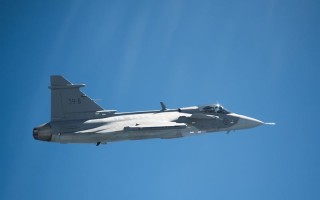 Gripen E smart fighter jet makes first test flight