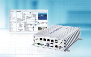 Amp for low-level sensor telemetry data in communication satellites
