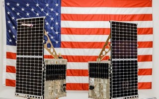 Two Mandrake 2 satellites deployed under DARPA's Blackjack Program