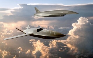 U.S. Air Force artwork courtesy of General Atomics Aeronautical Systems, Inc. and Anduril Industries.