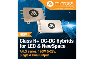 Class H+ DC-DC Converters for LEO Satellites & NewSpace