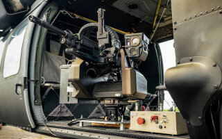 Rampart autonomous remote weapon station photo: AimLock