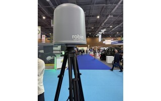 Author photo of IRIS radar from Robin Radar.
