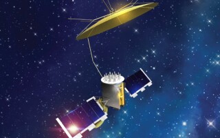 Artist concept of MUOS-5 courtesy Lockheed Martin