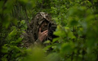 An Air Force journeyman participates in an exercise (Air Force photo)