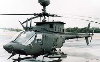 Image of the predecessor Bell OH-58D helicopter