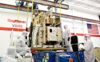 Integration for JPSS-1's Visible Infrared Imaging Radiometer suite completed by Raytheon