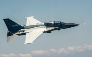 T-50A aircraft completes flight test for USAF T-X trainer competition