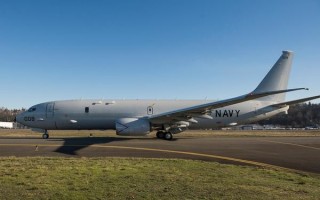 U.S. Navy officials accept delivery of 50th P-8A Poseidon aircraft