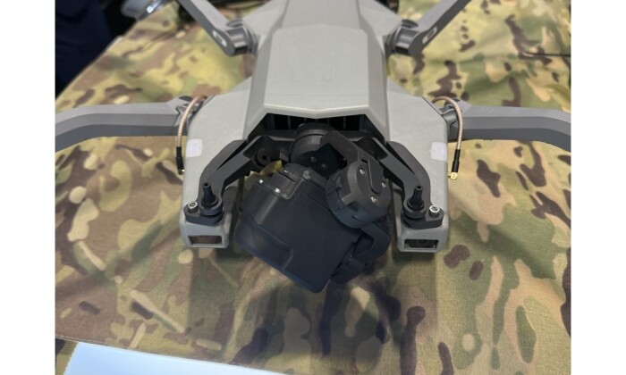 Red Cat Holding's Hellcat drone (photo by author)