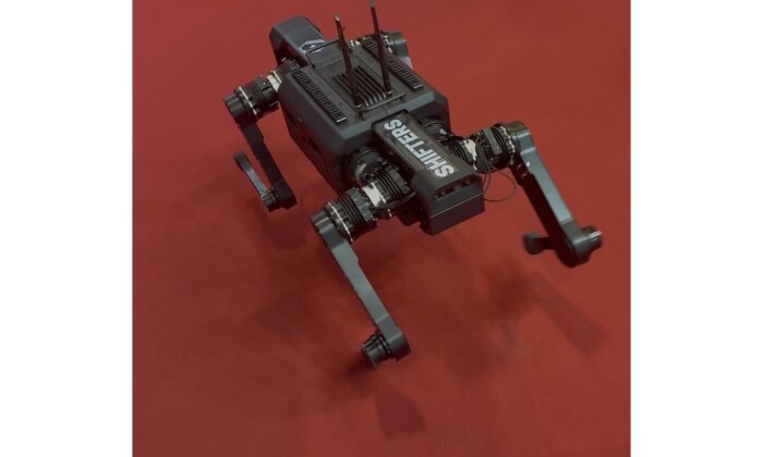 Author photo of Shifters ground robot.