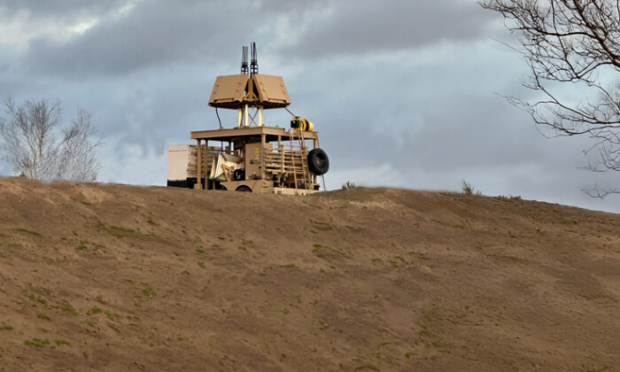 Pictured: A RADA radar from Leonardo DRS (Leonardo DRS photo)